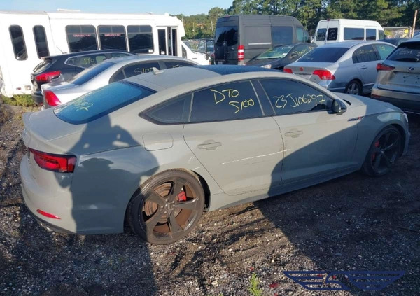 Audi S5 cena 93380 przebieg: 55683, rok produkcji 2018 z Bochnia małe 56